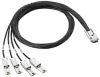 кабель hpe k2r09a 2m 1xmini sas hd - 4xmini sas fo
