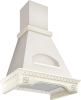 952146 GOOD, Кухонная вытяжка ELIKOR Бельведер 60П-650-П3Д, бежевый/бук крем+патина зол