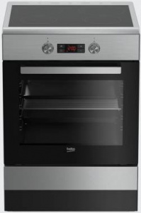 Плита Электрическая Beko FSM69300GXT нержавеющая сталь стеклокерамика