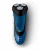 Бритва роторная Philips Series 3000 S3350/06 реж.эл.:3 питан.:аккум. синий/черный