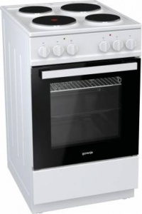 Плита Электрическая Gorenje E5121WH-B белый эмаль