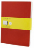 блокнот moleskine cahier journal ch122 xlarge 190х250мм обложка картон 120стр. клетка клюквенный (3шт)