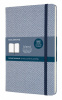 блокнот moleskine limited edition blend lcbd06qp066d large 130х210мм обложка текстиль 240стр. пунктир твердая обложка голубой