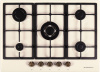 EGHE.75.33CBG2.R/G Газовая варочная панель MAUNFELD/ Газовая варочная панель MAUNFELD EGHE.75.33CBG2.R\G
