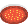 t5tr44elc ecola gx53 led color 4,4w tablet 220v red красный (насыщенный цвет) прозрачное стекло 27x74