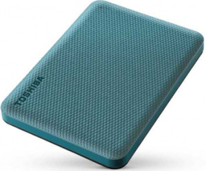 Жесткий диск Toshiba USB 3.0 1Tb HDTCA10EG3AA Canvio Advance 2.5" зеленый