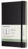 dhb18wh3 еженедельник moleskine academic horizontal large 130х210мм датир.18мес 208стр. черный