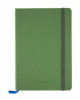 блокнот piquadro ac4868ra/ve a6 линейка фиксирующая резинка зеленый