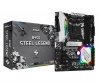B450STEELLEGEND Материнская плата AMD B450 SAM4 ATX B450 STEEL LEGEND ASROCK
