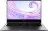 ноутбук huawei matebook d 14 core i3 10110u 8gb ssd256gb intel uhd graphics 14" ips fhd (1920x1080) windows 10 home grey wifi bt cam (53011uxa)