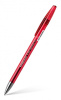 ручка гелев. erich krause r-301 original gel stick (42722) красн.полупр. d=0.5мм красн. черн. линия 0.4мм