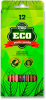 карандаши цв. koh-i-noor eco 2262 2262012001ks шестигран. натур. цвет корпуса 12цв. карт.уп.