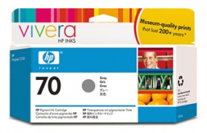 картридж струйный hp 70 c9450a серый (130мл) для hp dj z2100/z3100