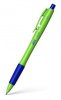 ручка шариков. автоматическая erich krause joy neon (43344) ассорти d=0.7мм син. черн. блистер (3шт) линия 0.35мм резин. манжета