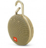 портативная колонка jbl clip 3 да цвет sand 0.22 кг jblclip3sand