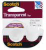 клейкая лента канцелярская 3m scotch transparent 144ss-eng 7100010900 прозрачная шир.12.7мм дл.7.6м на мини-диспенсере