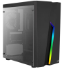 Aerocool Bolt Mini-G-BK-v1 (mATX, Tempered Glass Window, без БП)