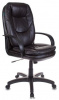Кресло руководителя Бюрократ CH-1868/#B черный искусственная кожа (пластик черный)