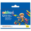 восковые мелки adel adeland 228-2834-100 круглые 12цв.д.10мм картон.кор./европод.