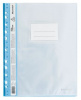 папка-скоросшиватель silwerhof classic 255118-02 a4 прозрач.верх.лист 30 вкладышей боков.перф. полипропилен синий