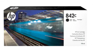 c1q53a cartridge hp 842c для pagewide xl 8000, черный, 775 мл