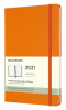 dhn112wn3 еженедельник moleskine classic wknt large 130х210мм 144стр. оранжевый
