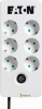 pb6d сетевой фильтр eaton protection box 6 din 1.8м (6 розеток) белый/черный (коробка)