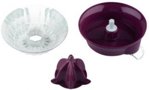 JE50C07 Соковыжималка цитрусовая Scarlett SC-JE50C07 25Вт белый/красный