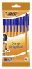 набор ручек шариков. bic orange fine (919228) оранжевый d=0.8мм син. черн. пакет (8шт)
