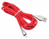 1080246 Кабель Digma USB (m)-Lightning (m) 3м красный