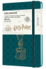 dhp18wn2 еженедельник moleskine academic harry potter pocket 90x140мм датир.18мес 208стр. зеленый