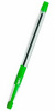 305 092050 ручка шариковая cello slimo grip 0.7мм игловидный пиш. наконечник резин. манжета зеленый коробка