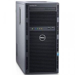 T130-AFFS-03t Dell PowerEdge T130 Tower/ no CPU(E3-1200v5)/ HS/ no memory(4)/ S130 SATA/ no HDD/ UpTo4LFF cabled HDD/ DVDRW/ iDRAC8 Exp/ 2xGE/ 1x290W cabled PSU/ 3Y