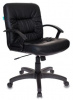 KB-7/BLACK Кресло Бюрократ KB-7 черный искусственная кожа низк.спин. крестовина пластик