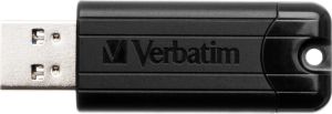 049320 Verbatim PINSTRIPE 256Gb USB 3.0 Flash Drive (Black)