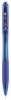 ручка шариковая deli eq00530 beta авт. однораз. 0.7мм резин. манжета прозрачный/синий синие чернила