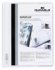 папка-скоросшиватель durable duraplus 2579-02 a4+ прозрач.верх.лист карман пластик белый