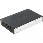 des-1008d/l2b коммутатор d-link 8-port utp 10/100mbps auto-sensing, stand-alone, unmanaged, 1k mac addresses