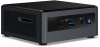 bxnuc10i7fnhaa1 неттоп nettop intel nuc, intel core i7-10710u, 4.7 ghz turbo, 16gb ddr4-2666 sodimm pre-installed (up to 64gb max), vga intel uhd graphics