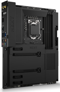 N7-Z49XT-B1 NZXT N7 Z490 Motherboard - Intel Z490 Chipset with Wi-Fi and Black Cover