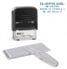 самонаборный штамп colop printer c20 set пластик корп.:ассорти автоматический 4стр. оттис.:синий шир.:38мм выс.:14мм