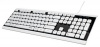 R1173000 Клавиатура Hama Covo черный/белый USB slim для ноутбука