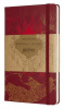 блокнот moleskine limited edition harry potter lehpdqp060 large 130х210мм 240стр. линейка красный map red