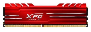 AX4U320016G16A-SR10 Модуль памяти ADATA 16GB DDR4 UDIMM, XPG GAMMIX D10, 3200MHz CL16-20-20, 1.35V, Красный Радиатор