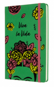блокнот moleskine limited edition frida kahlo lefkqp060 large 130х210мм 240стр. линейка твердая обложка зеленый