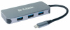 DUB-2335/A1A D-Link USB-C Docking Station, 3xUSB 3.0 + USB-C/PD3.0 + Gigabit Ethernet + HDMI