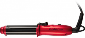 Щипцы Polaris PHS 2580MK 25Вт макс.темп.:180С покрытие:керамическое красный/черный