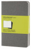 блокнот moleskine cahier journal ch313 pocket 90x140мм обложка картон 64стр. нелинованный серый (3шт)