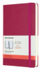 dhd1612dc3 ежедневник moleskine classic large 130х210мм 400стр. фиксирующая резинка фуксия