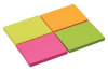 блок самоклеящийся бумажный 383715 38x51мм 200лист. 75г/м2 неон ассорти 4цв.в упак. (упак.:4шт)